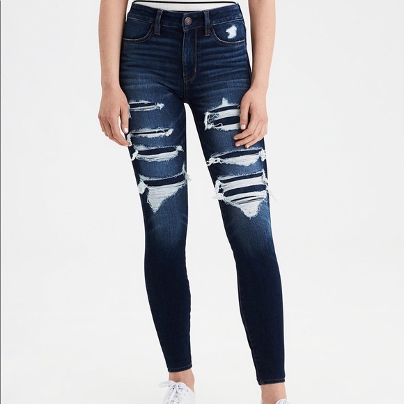 American Eagle Outfitters Denim - american eagle ripped jeans